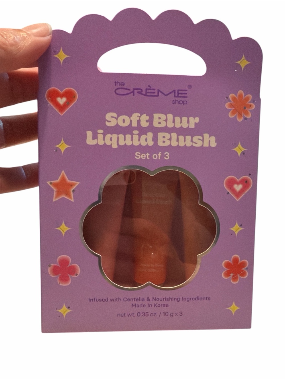 the Crème Shop Soft Blur Liquid Blush Set of 3 - Pink
